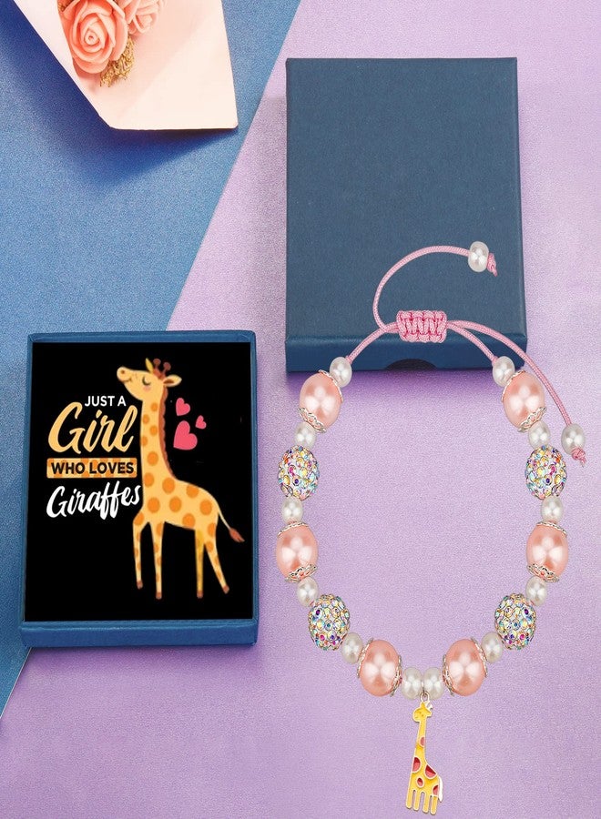 بارتنر هدايا لمحبي الزرافات للنساء، هدية زرافة، سوار زرافة، مجوهرات زرافة، هدايا ملهمة - Image 5