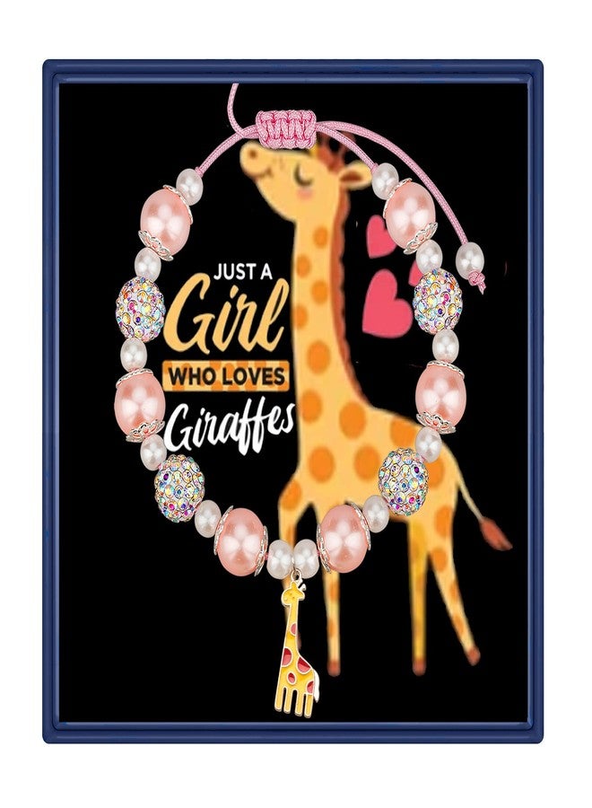 بارتنر هدايا لمحبي الزرافات للنساء، هدية زرافة، سوار زرافة، مجوهرات زرافة، هدايا ملهمة - Image 2