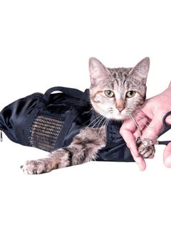 DaMohony Cat Grooming Bag Restraint Cats Nail Clipping Cleaning Grooming Bag for Cuting Nails, Bathing, Nail Trim Cleanning  - Image 4