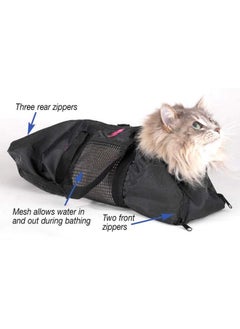 DaMohony Cat Grooming Bag Restraint Cats Nail Clipping Cleaning Grooming Bag for Cuting Nails, Bathing, Nail Trim Cleanning  - Image 3