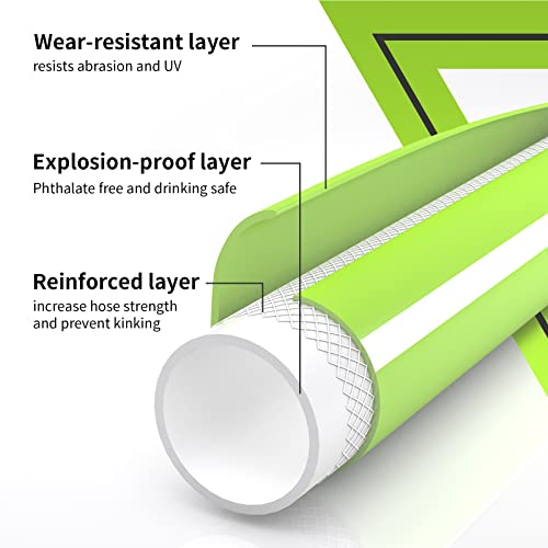 RVMATE RV Water Hose 50FT, 5/8” Inner Diameter Drinking Water Hose Lead-free, No Leaking Garden Hose For RV/Trailer/Camping, RV Accessories - Image 4