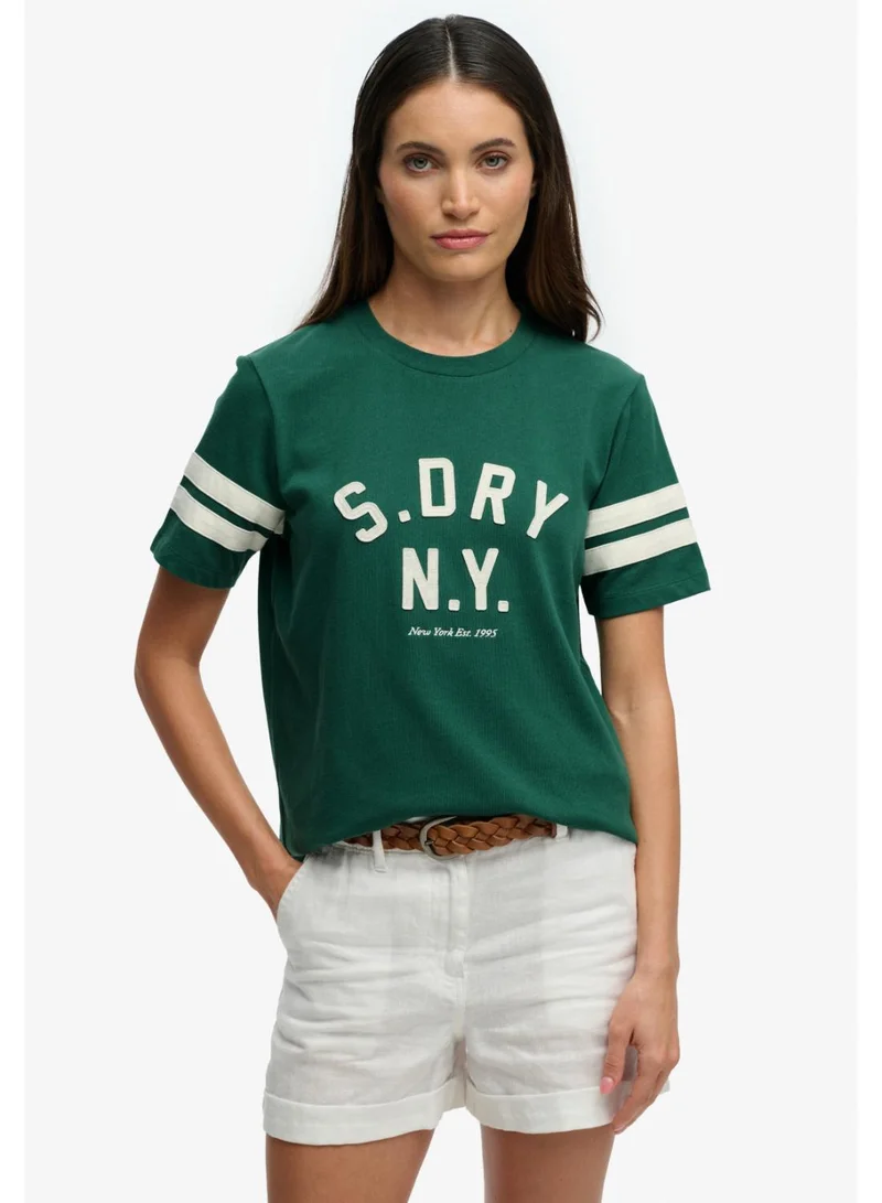 سوبر دراي Country Club Applique T-Shirt