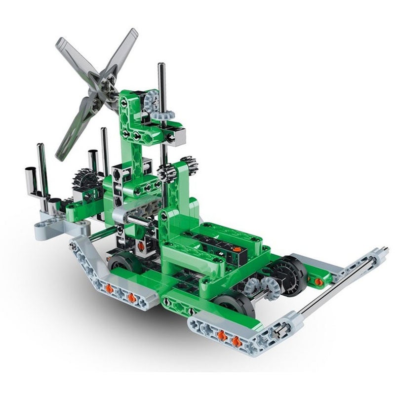 Clementoni - Mechanics Laboratory Helicopter & Airboat 130 Pieces - 75032 - Image 3