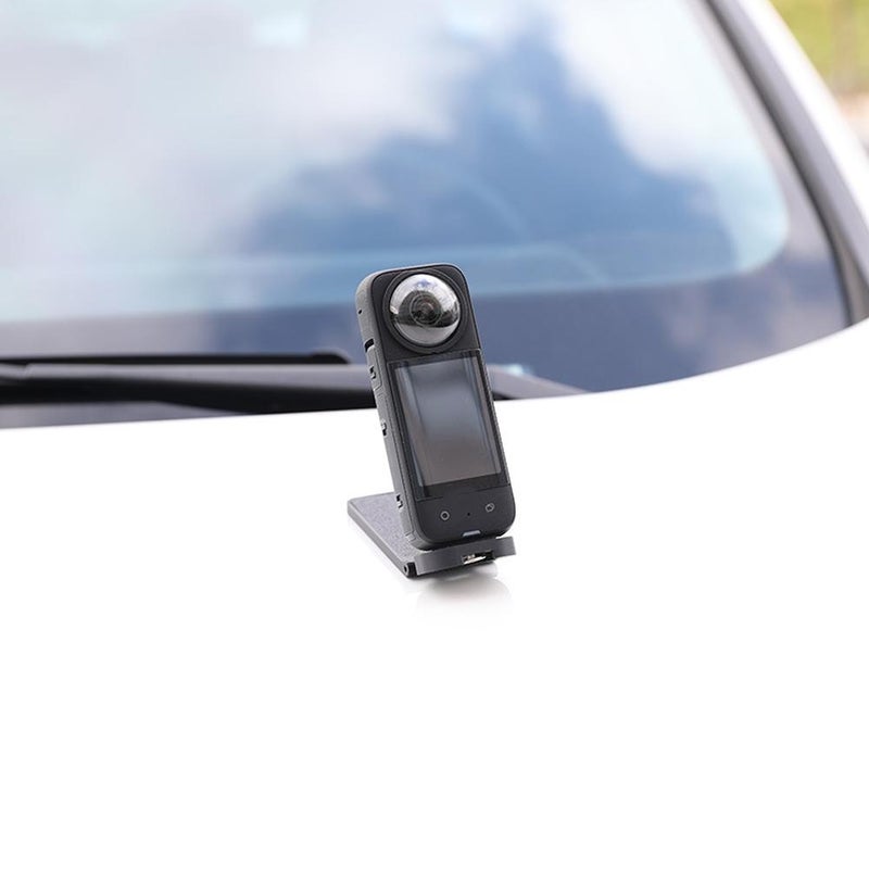 Compatible with Insta360 X5 X4 X3 magnetic stand base with 1/4" screws, multi-functional desktop mounting accessory - Image 3