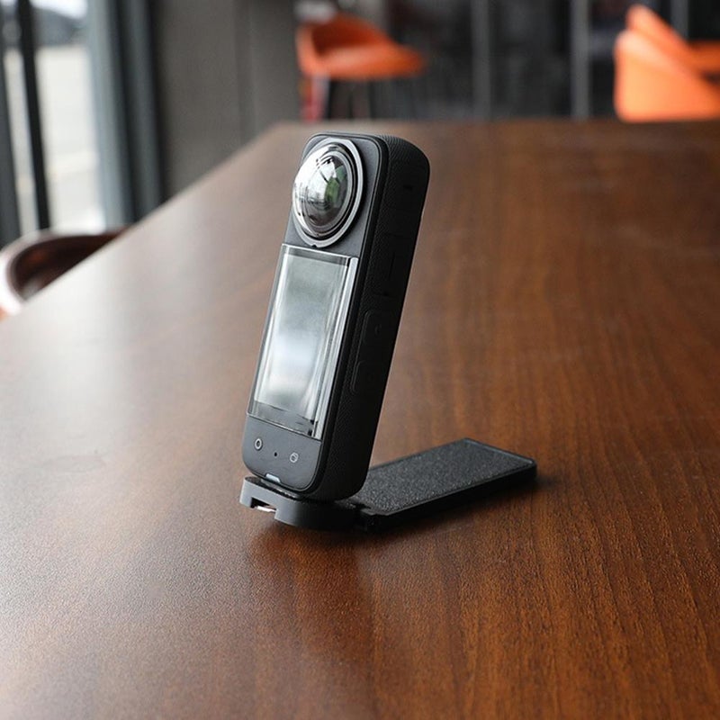 Compatible with Insta360 X5 X4 X3 magnetic stand base with 1/4" screws, multi-functional desktop mounting accessory - Image 4