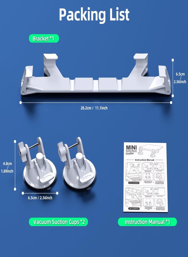 DuHeSin Starlink Mini Car Mount for Dashboard, Starlink Mini Suction Cup Mount for Dashboard & Windshield, Secure Mounting Kit for Most Vehicles and Ensures Stable Driving and Satellite Signal - Image 5