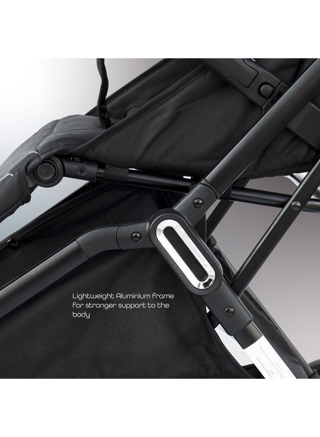 Moon Pronto Autofold stroller -SENIOR GREY - Image 5