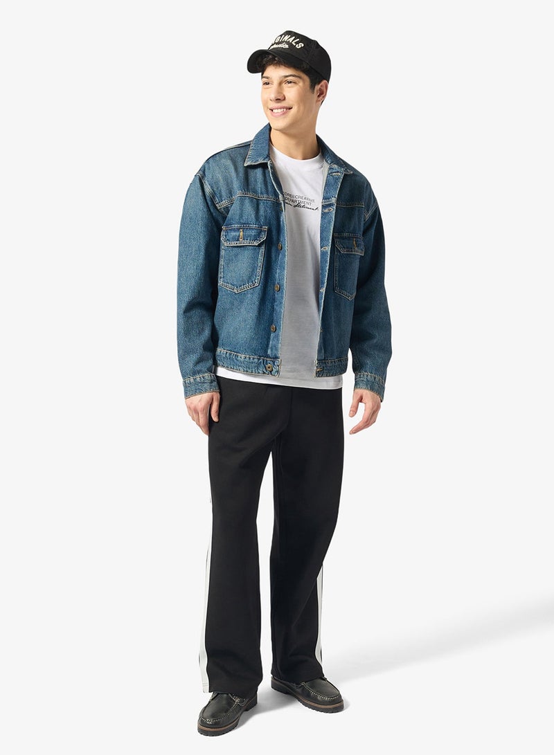 JACK & JONES Graphic Crew Neck T-Shirt - Image 4