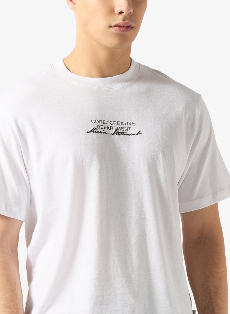 JACK & JONES Graphic Crew Neck T-Shirt - Image 3