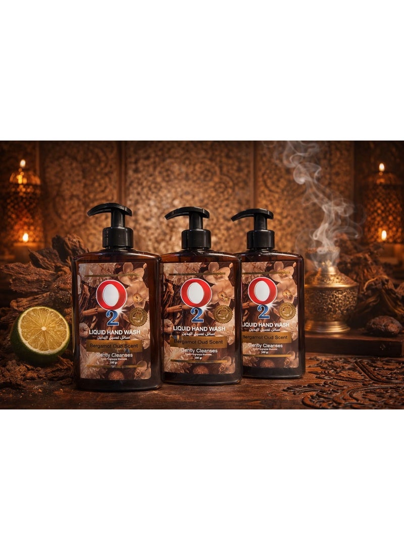 Hand Wash Bergamot – 3 Pack