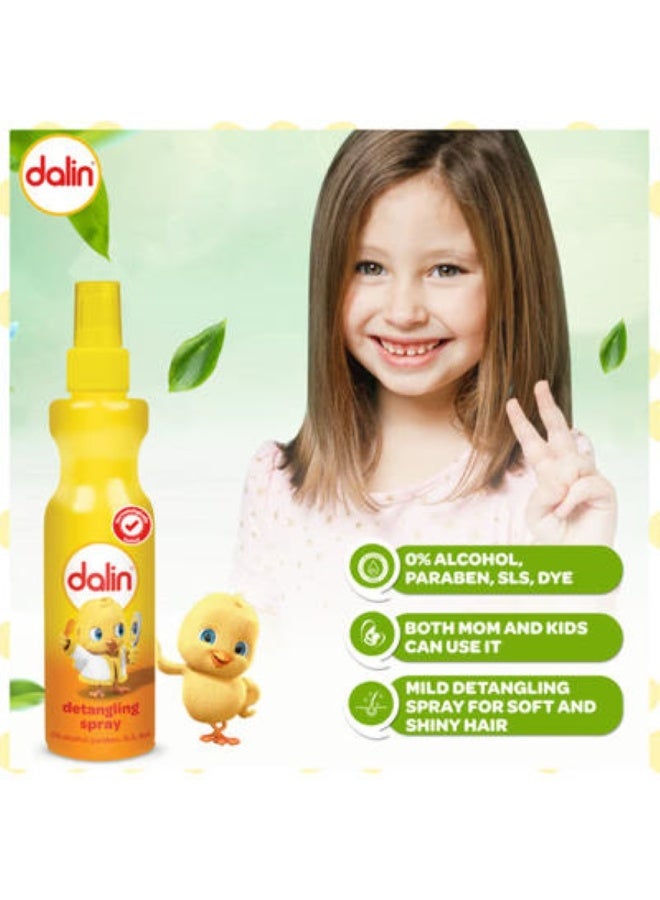 DALIN Detangler Spray Almond 200ml - Image 4