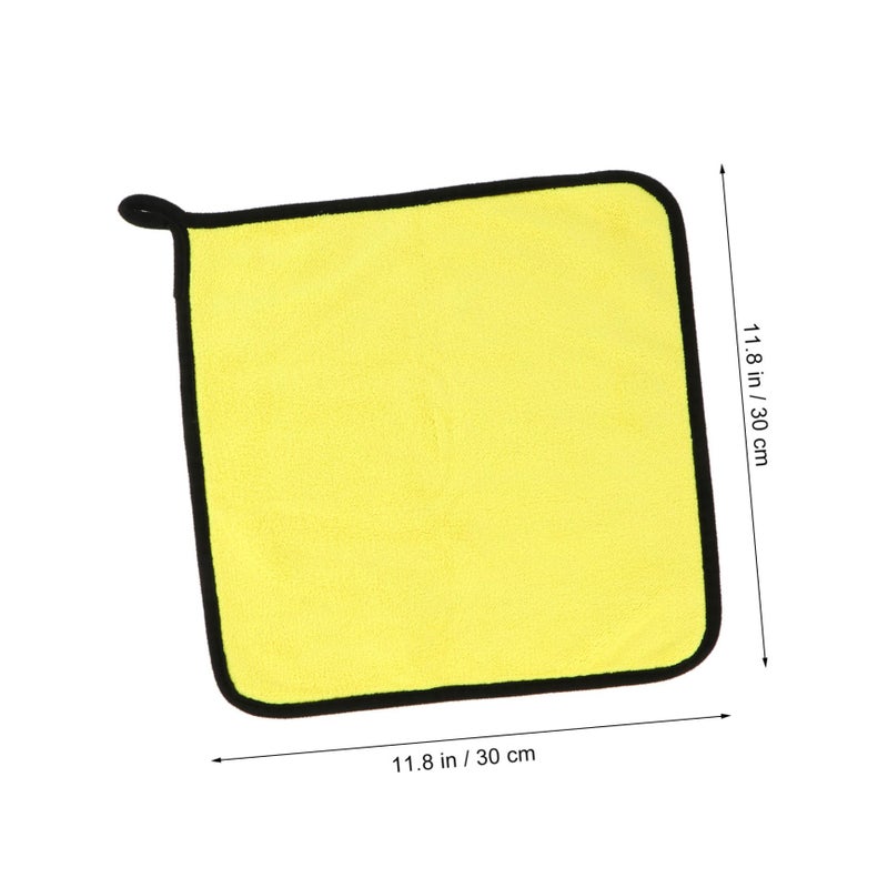 Super Absorbent Microfiber Pet Bath Towel Set Of 4 For Dogs And Cats - Image 3