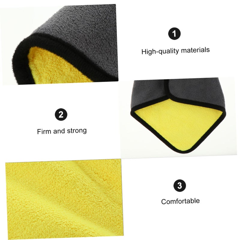 Super Absorbent Microfiber Pet Bath Towel Set Of 4 For Dogs And Cats - Image 4