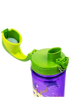 Nalgene Nalgene USA Kids 350ml OTF Tritan Renew Bottle Purple Jackalope Sustain  - Image 3