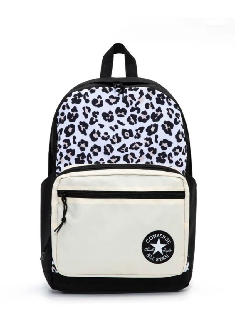 كونفرس حقيبة مدرسية كلاسيكية GO 2، حقيبة مدرسية بخياطة ملونة، حقيبة مدرسية مخصصة لبداية المدرسة - Image 1