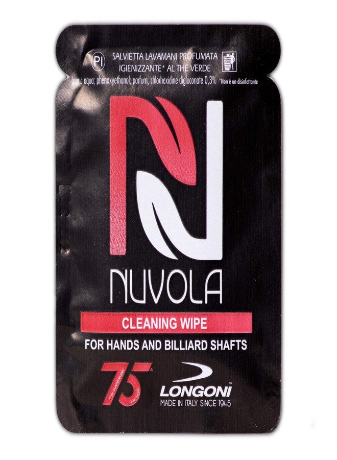 Longoni Nuvola Cleaning Wipes for Pool Billiard Cue Shafts and Hands 10 pcs - Image 3