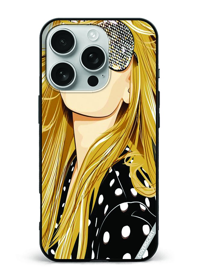 COVERSCART Protective Case Cover For Apple iPhone 16 Pro Max Partying Girl Design Multicolour