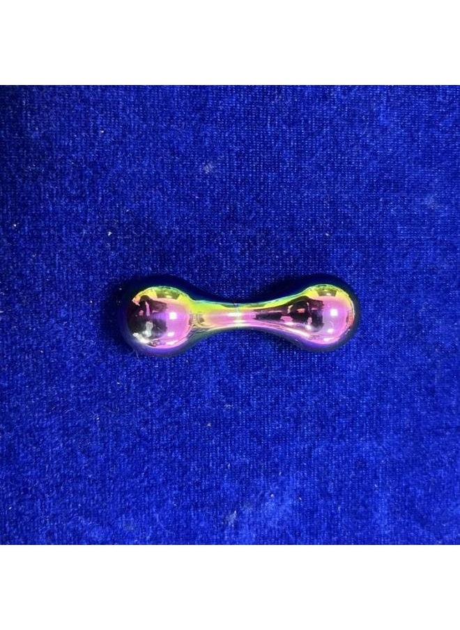 Generic - Titanium Alloy Bone Fingertip Gyro Baole Beads Begleri Toy Knucklebone Finger Limit EDC-Color:Colorful - Image 1