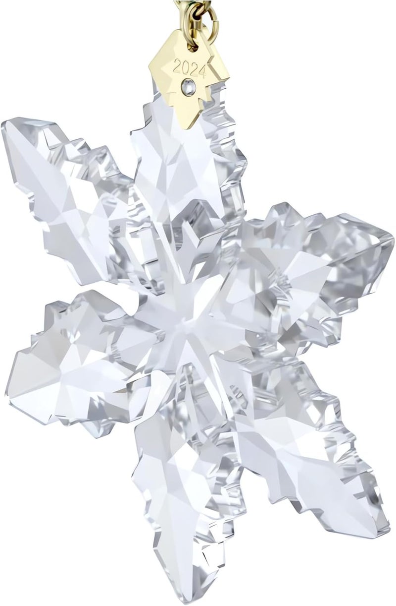 Swarovski 2024 Annual Edition Clear Crystal Snowflake Ornament - Image 4