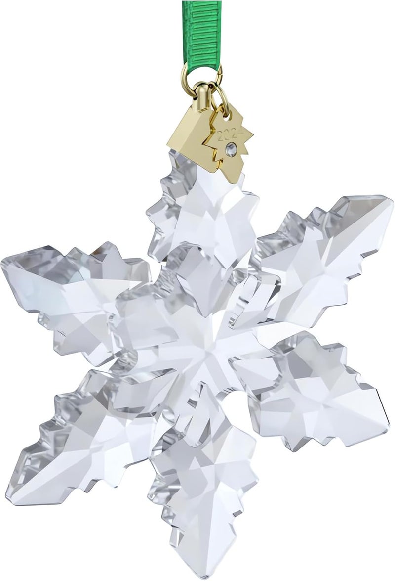 Swarovski 2024 Annual Edition Clear Crystal Snowflake Ornament - Image 2