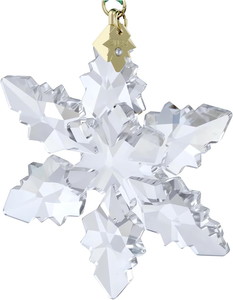 Swarovski 2024 Annual Edition Clear Crystal Snowflake Ornament - Image 3