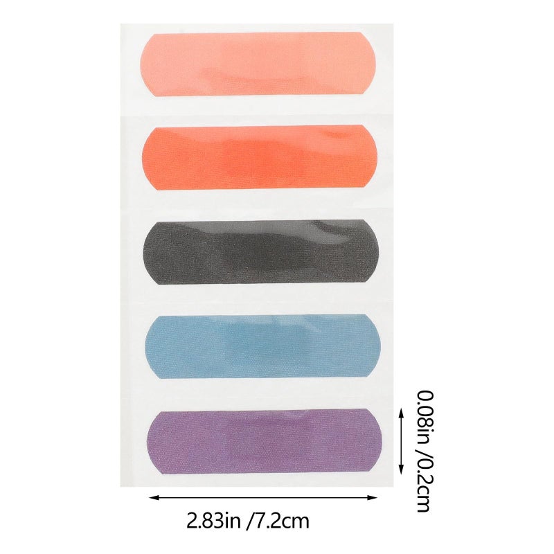 Waterproof Adhesive Bandages 50 Pack Skin Friendly Breathable First Aid Finger Wound Sports Outdoor - Image 3