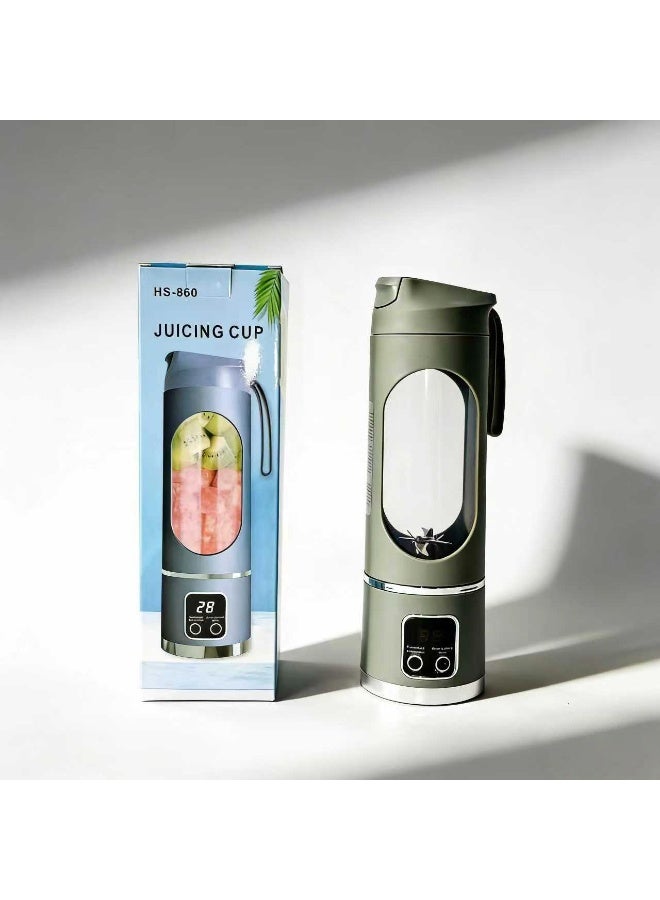FUDIYA Portable Blender for Shakes & Smoothies, 10.14-16.91oz USB Rechargeable Juicer Cup, Lightweight for Gym, Travel & Office Use - Image 1