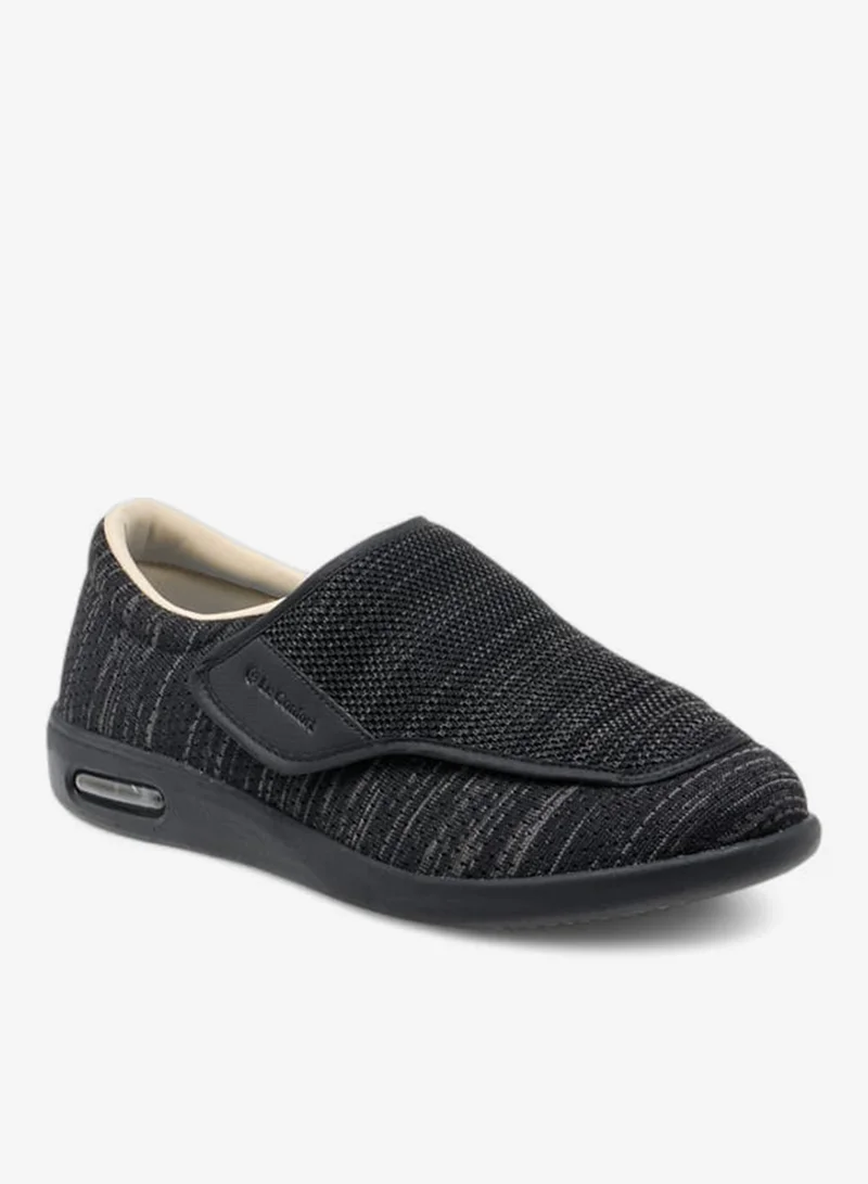 لو كونفورت سنيكرز رجالي سهل الارتداء بنسيج وإغلاق بشريط لاصق