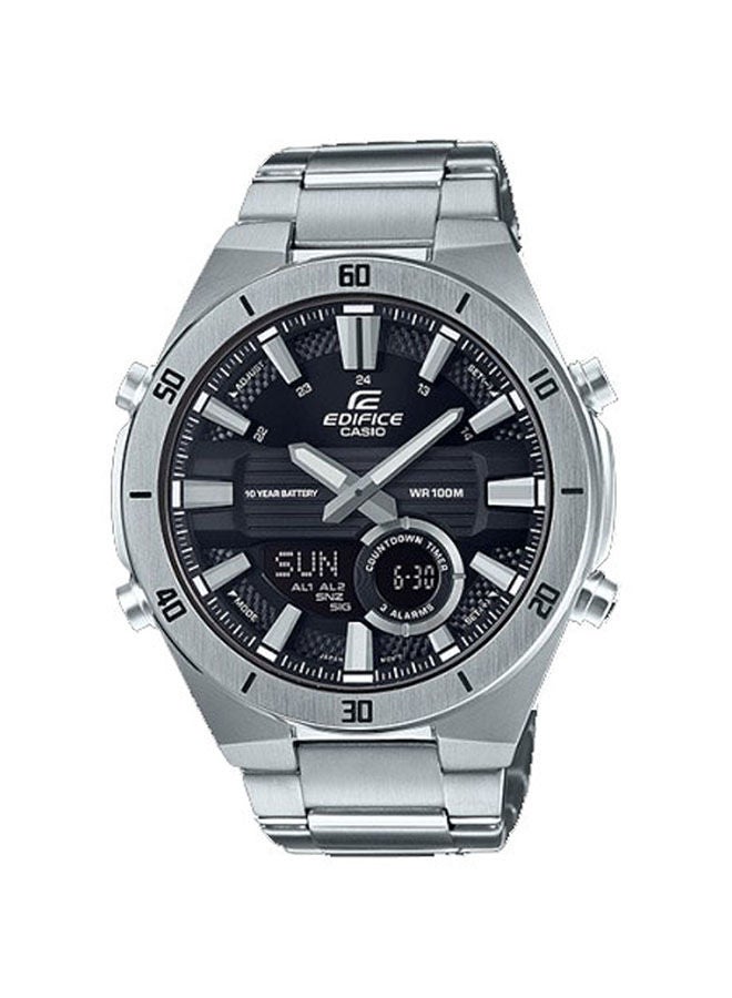 كاسيو ساعة يد من الستانلس ستيل كرونوغراف ERA-110D-1AVDF - Image 1