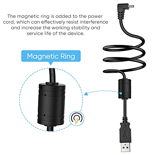 Pixelman Charging Cable for Garmin GPS,(18AWG 5ft) 90 Degree Angled GPS Vehicle Power Cable,Mini USB Charger Cord for Garmin zumo Garmin nuvi GPS Navigator,Compatible with Mini USB Charging Device - Image 5