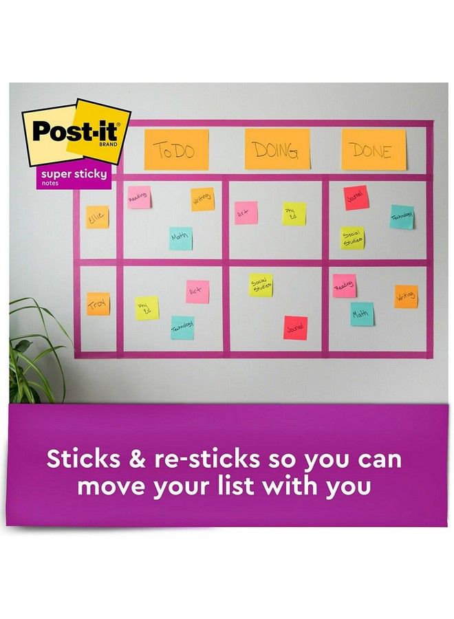 Mmm6845Sspl Post It Super Sticky Large Format Notes