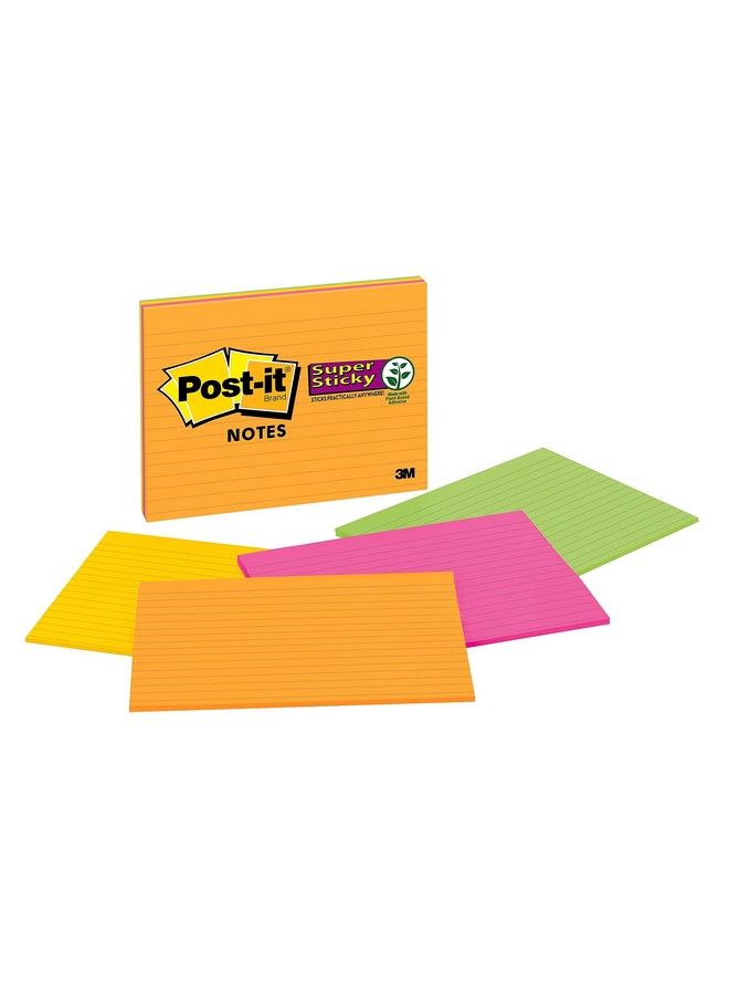 Mmm6845Sspl Post It Super Sticky Large Format Notes