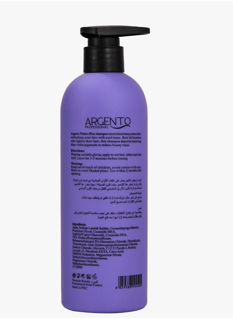 ARGENTO Argento Platino Blue Shampoo 500 ml  - Image 2