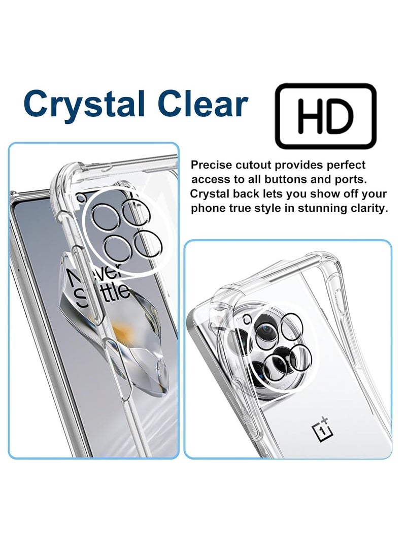 TIGER Here’s a high-performing Noon UAE SEO listing optimized for the title "Compatible for OnePlus 12 Case, Thin TPU Cover with Camera Protection Anti-Scratch Slim Fit Flexible Phone Case for OnePlus 12 5G (Clear)": - Image 3