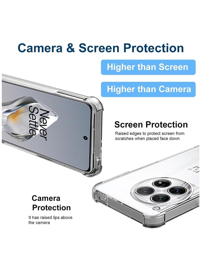 TIGER Here’s a high-performing Noon UAE SEO listing optimized for the title "Compatible for OnePlus 12 Case, Thin TPU Cover with Camera Protection Anti-Scratch Slim Fit Flexible Phone Case for OnePlus 12 5G (Clear)": - Image 4