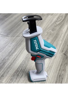 TOTAL Total 20V Cordless Reciprocating Saw with 2 Batteries & Charger – Powerful Electric Saw for Wood & Metal Cutting, 65mm Capacity, 0-3200RPM, 2 Blades, Plastic Carry Case  - Image 2