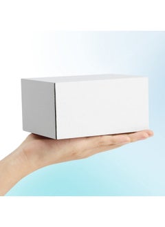Poever Shipping Boxes 6X4X3 Inches Small Mailing Boxes 25 Pack White Cardboard Corrugated Box Mailers  - Image 3