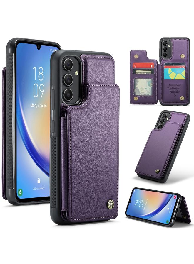 Case For Samsung Galaxy A54 5G C22 Card Slots Holder RFID Anti-theft Phone Case