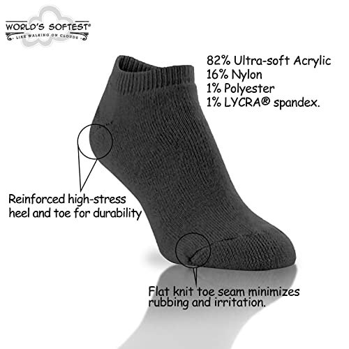 World's Softest Socks Classic Low - Comfortable Mens Socks - Image 3