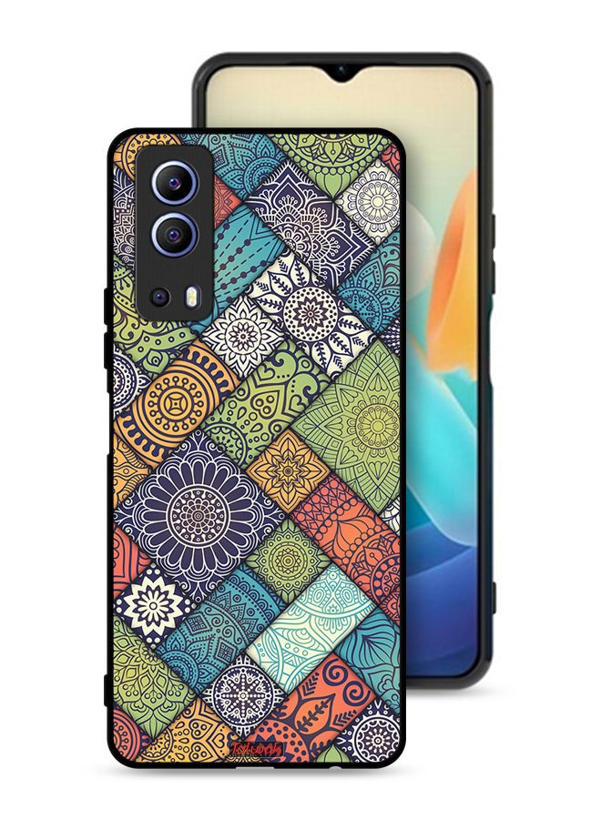 Tolwak Vivo iQOO Z3 5G Protective Case Cover Mandala Pattern - Image 1