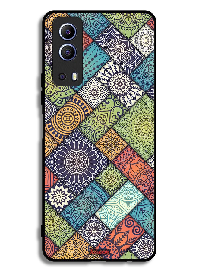 Tolwak Vivo iQOO Z3 5G Protective Case Cover Mandala Pattern - Image 2