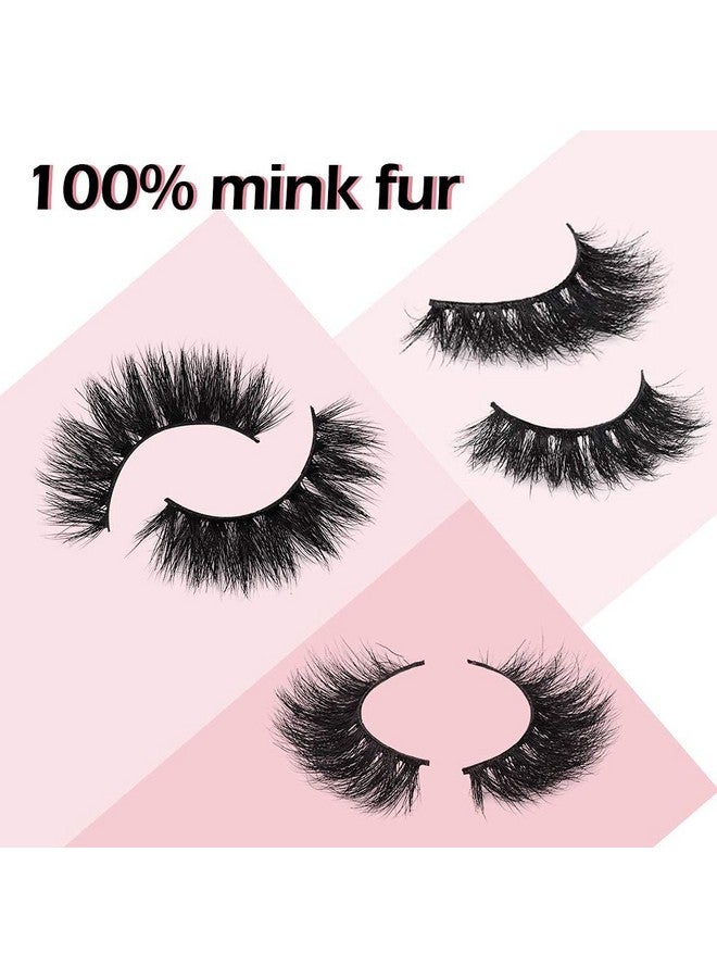 Arison Lashes 3D Mink Lashes False Fake Eyelashes Wispy Strips Silk Reusable Handmade Real Long Fur Soft Dramatic Natural Look 1 Pair Package for Women Makeup (D008) - Image 3