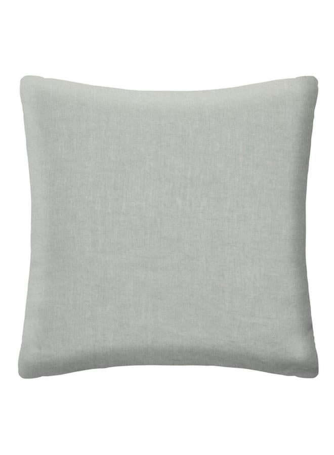 اتموسفيرا غطاء وسادة مربع من الكتان المغسول من ليناه، أخضر سيلادون، 65 × 65 سم، 185299K - Image 2