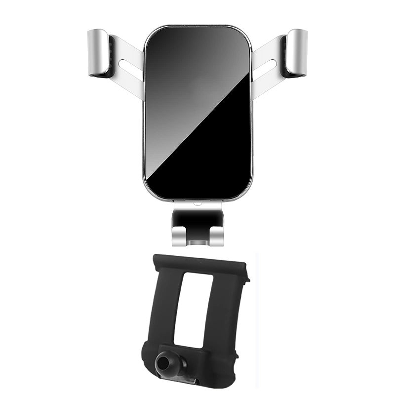 ALKOY ALKOY Compatible with Mazda 3 Axela 2014-2018,Car Phone Holder Special Fixed Bracket Base,3-Silver - Image 1