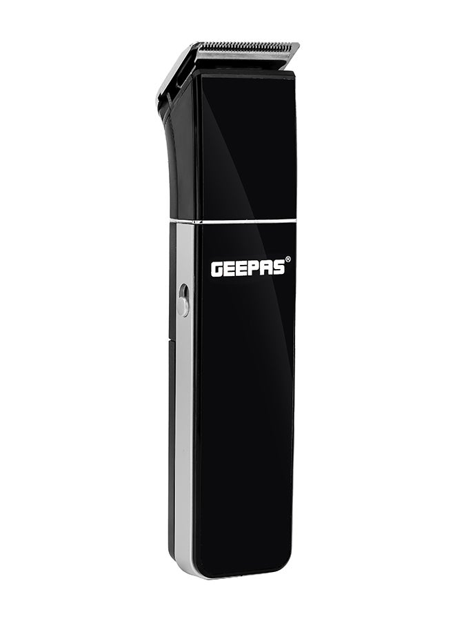 GEEPAS 3-In-1 Rechargeable Hair, Beard Trimmer, Cordless, 8 Hours Charging, Use For 60 Minutes, Changeable Heads, Hair Clipper, Nose Trimmer Attachments, Lightweight And Portable Design Black - Image 2