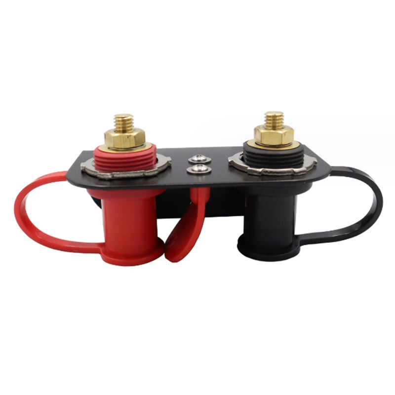 Remote Battery Terminal Car Charging Jump Post Base Extension Cable Set for Tractor Lawn Mower - Image 2