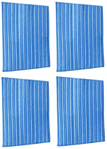 Ximoon RMF 4X Ultra Clean Pads Washable Steam Cleaning Mop Pads Replacement for Haan FS SI MS Steamers SI-40 SI-70 SI-35 - Image 1