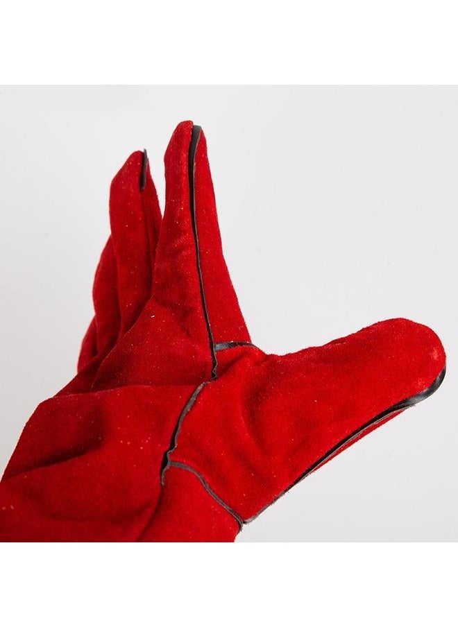 yongsheng Heat&Fire&Hot Resistant Welding Oven Safety Work Garden Gloves- Industries SANDBLAST WELDING GLOVES BLASTING SANBLASTING  - Image 4