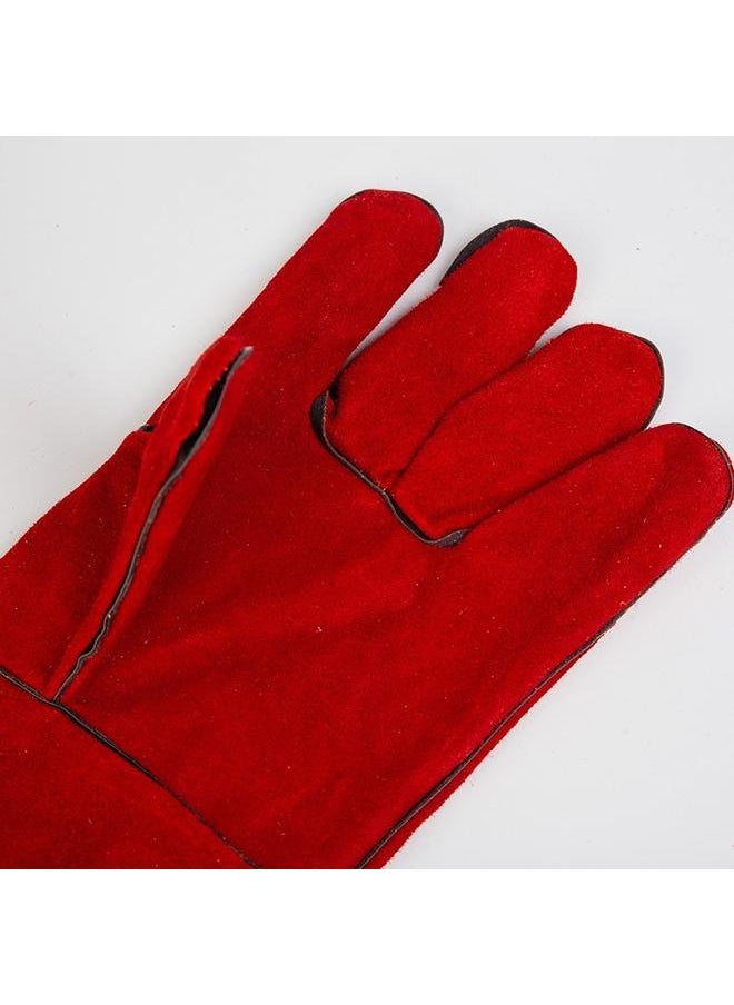 yongsheng Heat&Fire&Hot Resistant Welding Oven Safety Work Garden Gloves- Industries SANDBLAST WELDING GLOVES BLASTING SANBLASTING  - Image 2