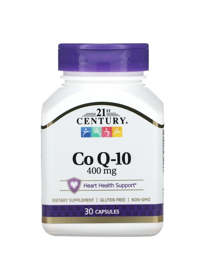 21st Century Co Q10 400 mg Veg Capsules, 30 Count - Image 1